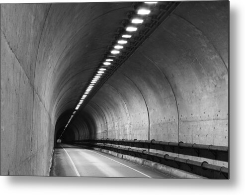 Tunnel Metal Print featuring the photograph Tunnel by Eric Foltz