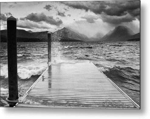 Montana Metal Print featuring the photograph Turbulent Waters by Ansel Siegenthaler