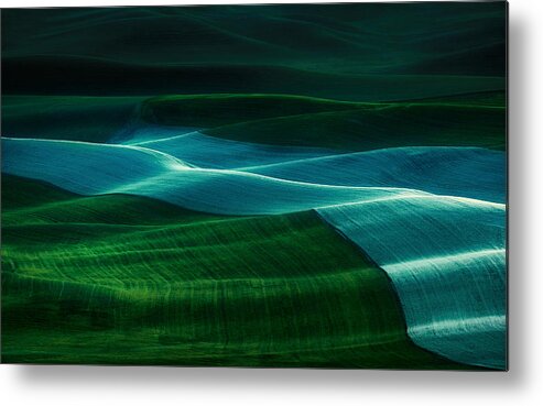 Palouse Metal Print featuring the photograph Twilight Palouse by Gabriel Tompkins