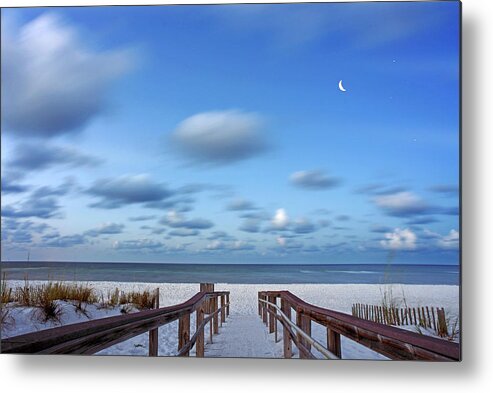 Beach Metal Print featuring the photograph Twinkling Stars by Don Spenner