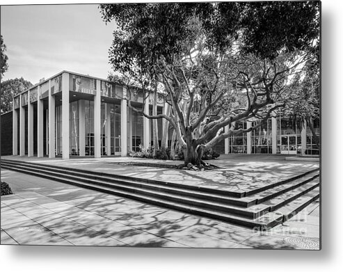 Aau Metal Print featuring the photograph University of California Los Angeles Schoenberg Music by University Icons