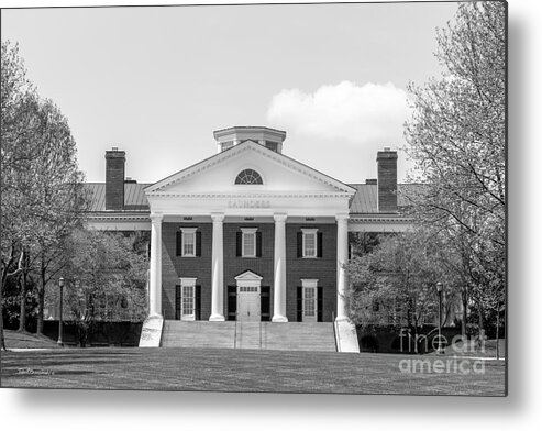 Business Metal Print featuring the photograph University of Virginia Darden School of Business by University Icons