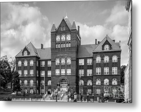 Aau Metal Print featuring the photograph University of Wisconsin Madison Science Hall by University Icons