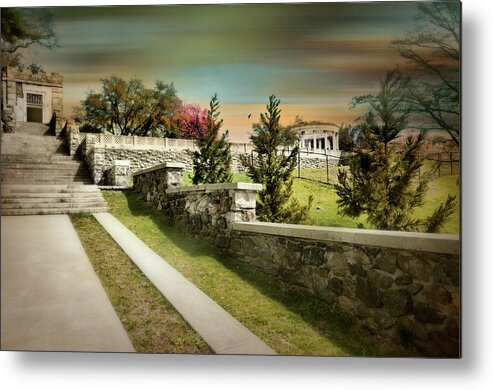 Landscape Metal Print featuring the photograph Untermyer View by Diana Angstadt