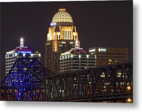 Louisville Metal Print featuring the photograph Up Close Louisville by Frozen in Time Fine Art Photography