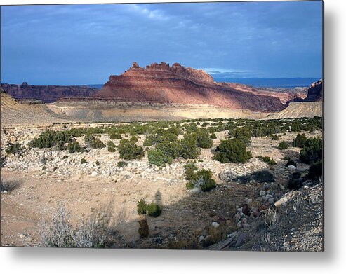 Interstate 80 Metal Print featuring the photograph Utah - Vista by DArcy Evans