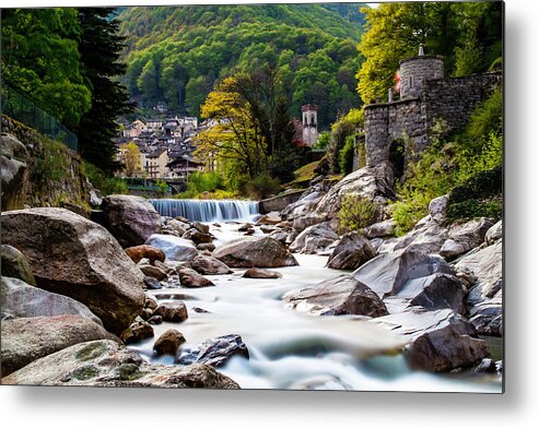 Nature Metal Print featuring the photograph Valley by Lukasz Jarocki