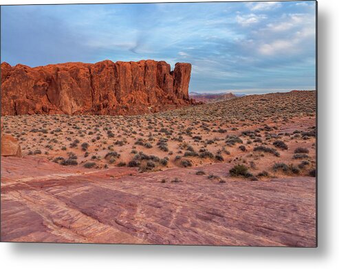 Valley Of Fire State Park Metal Print featuring the photograph Valley Of Fire Land by Jonathan Nguyen