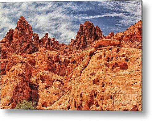 Mariola Metal Print featuring the photograph Valley of Fire by Kasia Bitner