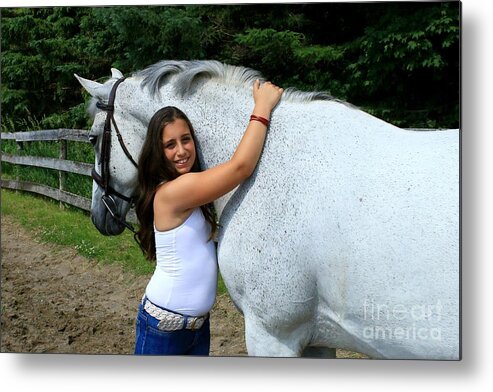  Metal Print featuring the photograph Vanessa-Ireland13 by Life With Horses