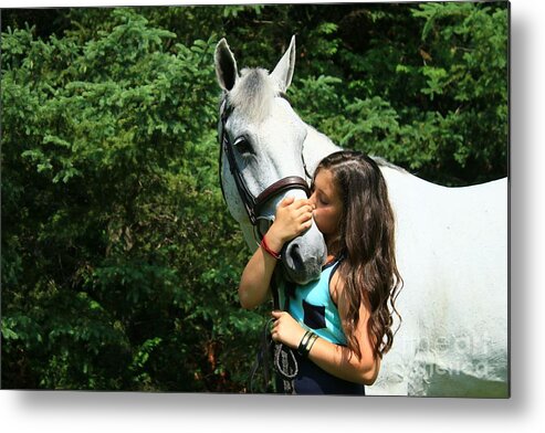  Metal Print featuring the photograph Vanessa-Ireland44 by Life With Horses