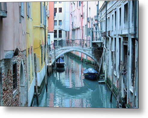 Venice Metal Print featuring the photograph Venetian Charm by Marcia Breznay