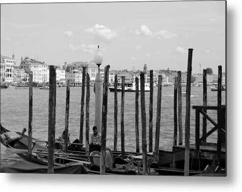 Venice Metal Print featuring the photograph Venice Canals 27b by Andrew Fare