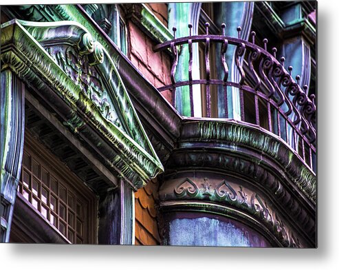  Metal Print featuring the photograph Victorian on Rush v2 by Raymond Kunst