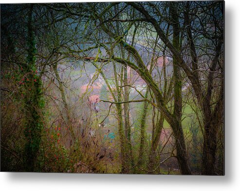 Germany Metal Print featuring the photograph Village in the Forest by Bill Howard