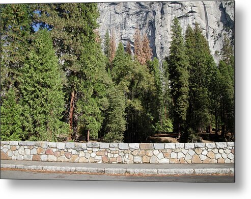 Yosemite Metal Print featuring the photograph Wall at Yosemite by Erik Burg
