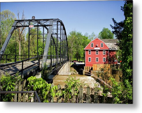 War Eagle Metal Print featuring the photograph War Eagle Mill by Tammy Chesney