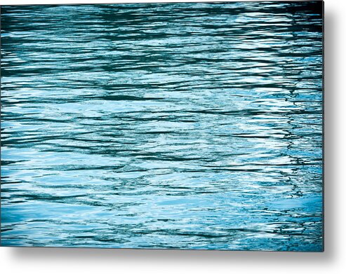 Water Metal Print featuring the photograph Water Flow by Steve Gadomski