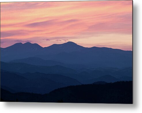 Sunset Metal Print featuring the photograph Watercolor Sunset by Kevin Schwalbe