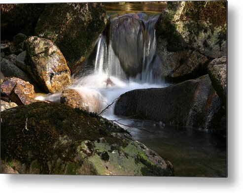 Waterfall Metal Print featuring the photograph Waterfall Glenveagh National Park by Martina Fagan