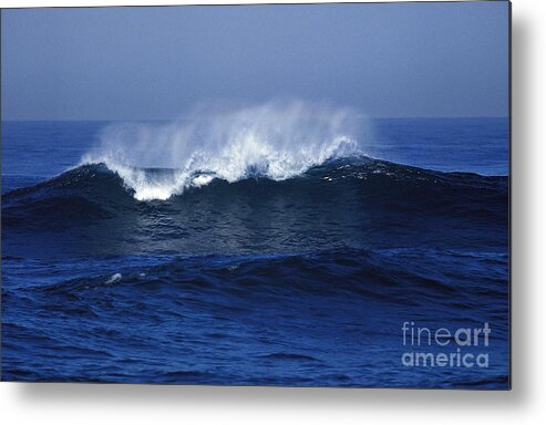 America Metal Print featuring the photograph Wave In Pacific Ocean, California by Gerard Lacz