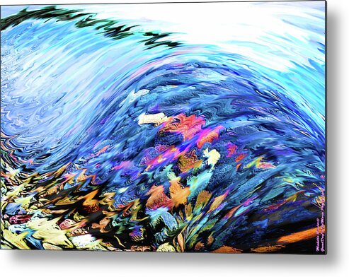 Lake Superior Metal Print featuring the photograph Wave of Superior by Michelle Ressler