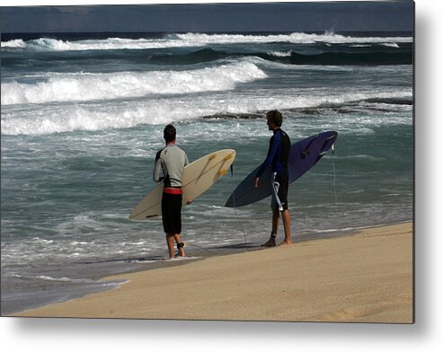  Metal Print featuring the photograph Wave Watch by Kenneth Campbell