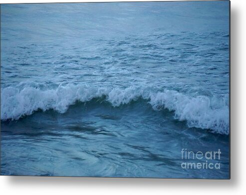 Waves Metal Print featuring the photograph waves I by HD Connelly