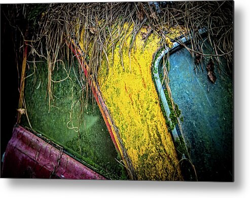 Vehicle Metal Print featuring the photograph Weathered Vehicle by Rod Kaye