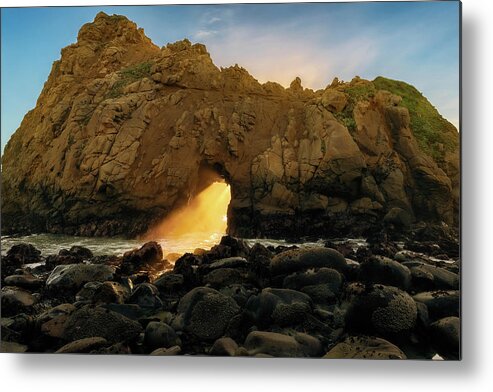 Af Zoom 24-70mm F/2.8g Metal Print featuring the photograph Wedge of Light by John Hight