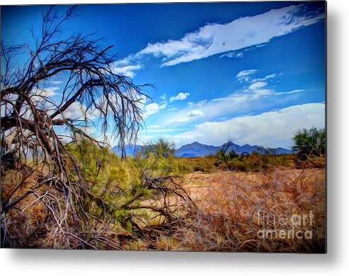 Arizona Metal Print featuring the digital art Welcome to Deadwood 3 by Dan Stone