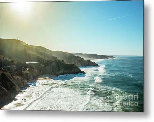 Cliff Metal Print featuring the photograph Westcoast highway number 1 sunny coast by Amanda Mohler