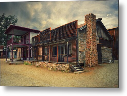 Paramount Ranch Metal Print featuring the photograph Western Town - Paramount Ranch by Glenn McCarthy Art and Photography
