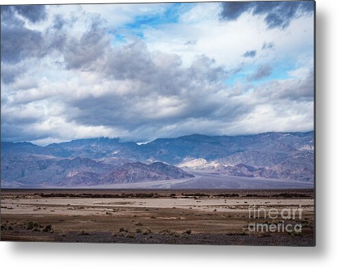 Death Valley Metal Print featuring the photograph Westward to the Panamints by Jeff Hubbard