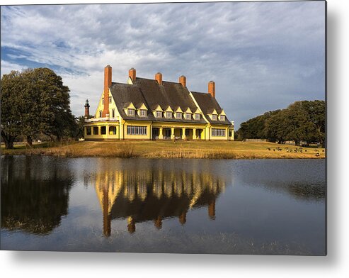 Outer Banks Metal Print featuring the photograph Whalehead Club by Dennis Kowalewski