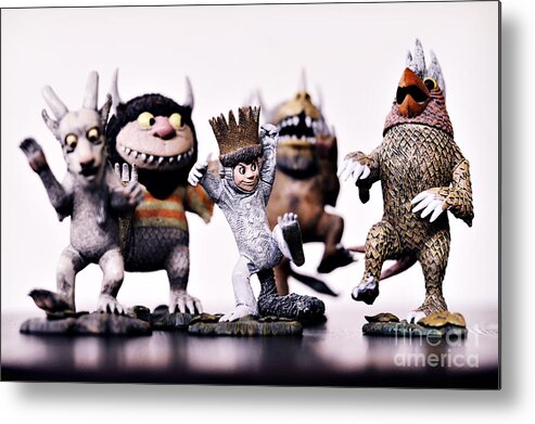 Where The Wild Things Are Metal Print featuring the photograph Where the Wild Things Are by HD Connelly