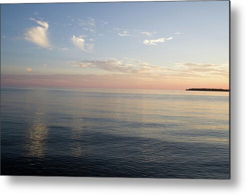 Whips Island Shimmers Metal Print featuring the photograph Whispy Island Shimmers by Dylan Punke