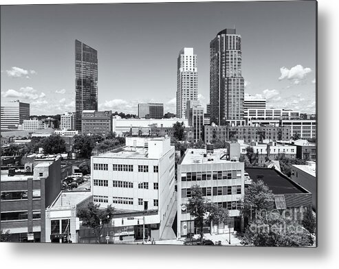 Clarence Holmes Metal Print featuring the photograph White Plains New York Skyline IV by Clarence Holmes