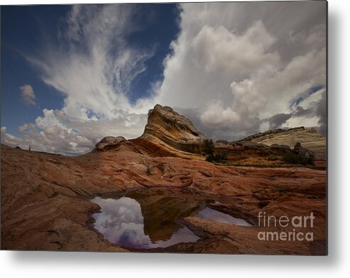 White Pockets Metal Print featuring the photograph White Pocket by Keith Kapple
