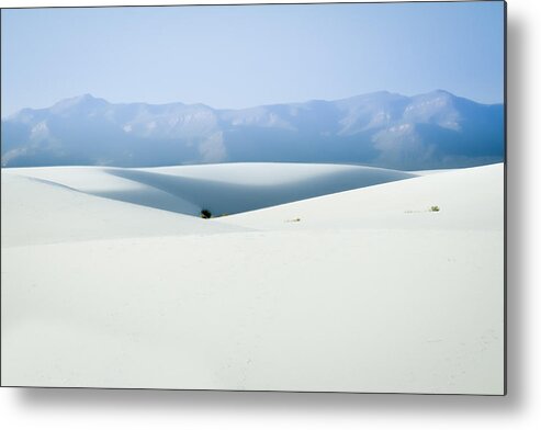 New Mexico Metal Print featuring the photograph White Sands, New Mexico by Ron Pate