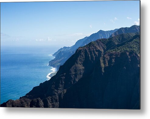 Cliffs Metal Print featuring the photograph Wild Na Pali Coast by Robert Potts