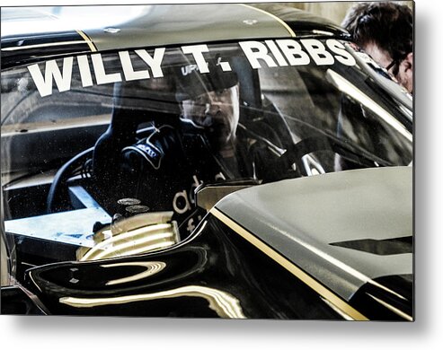 Willie T. Ribbs Metal Print featuring the photograph Willie T. Ribbs by Josh Williams