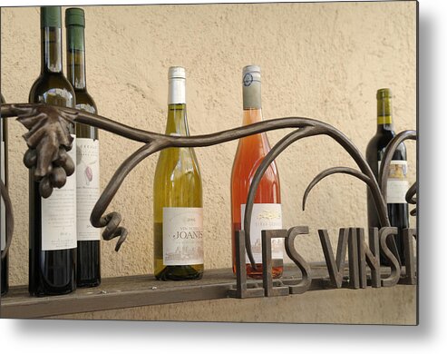 France Metal Print featuring the photograph Wine by Kevin Oke