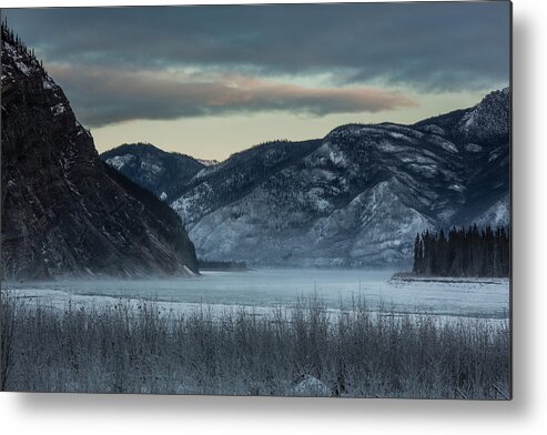 Mountain Metal Print featuring the photograph Winter's Kiss by Chris Multop