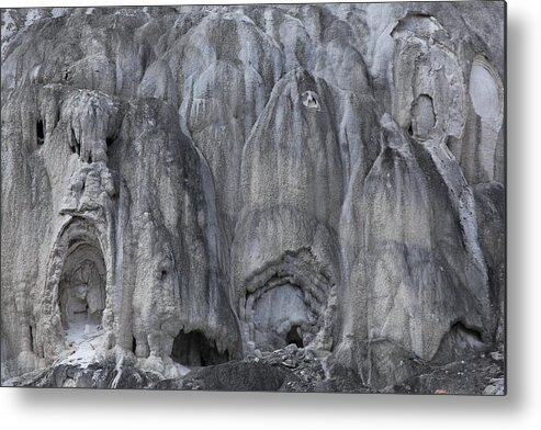 Texture Metal Print featuring the photograph Yellowstone 3683 by Michael Fryd