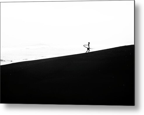 Surfing Metal Print featuring the photograph Yin Yang by Nik West