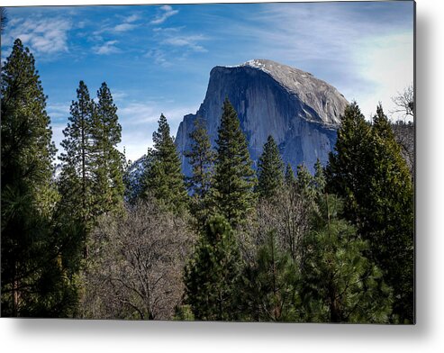 California Metal Print featuring the photograph Yosemite Half Dome by Adam Rainoff