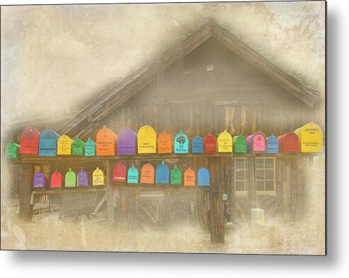 Mailbox Metal Print featuring the photograph You've Got Mail by Jolynn Reed
