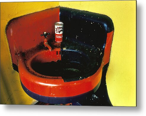 Hippie Metal Print featuring the photograph Zing Cola by Gerard Fritz