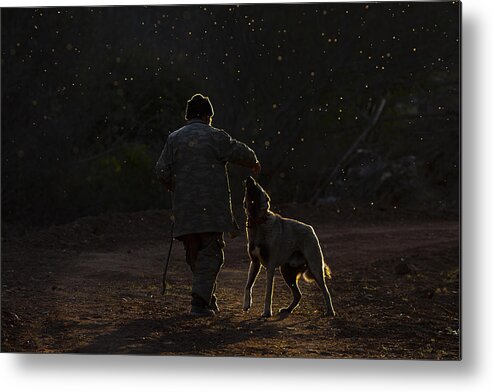 Dog Metal Print featuring the photograph ... ::: Dost ::: ... by Nazim Tetik